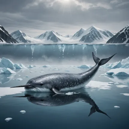 Нарвалы: загадочные обитатели ледяных просторов Арктики